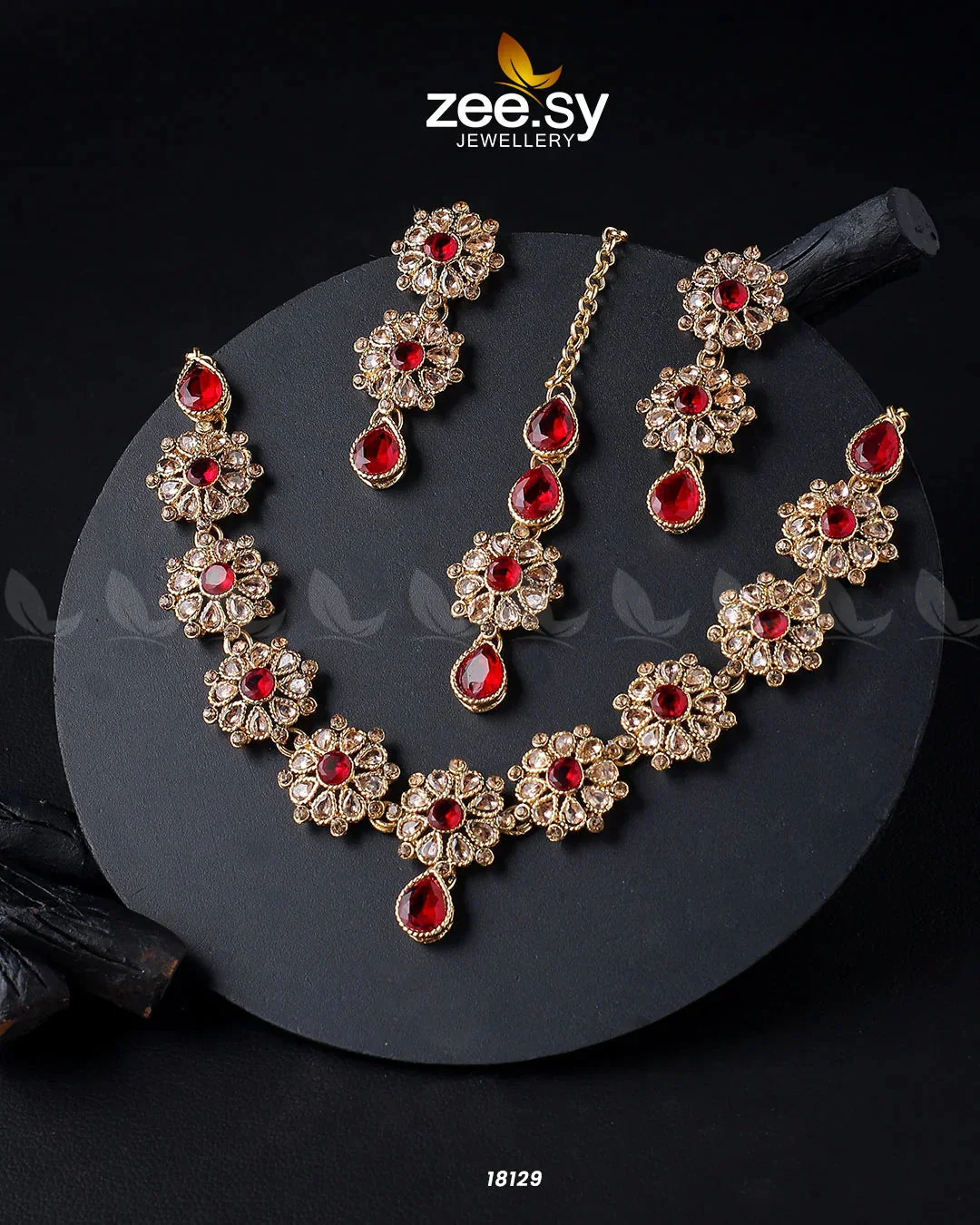 Zeesy Narcissus Necklace Set - Image 2