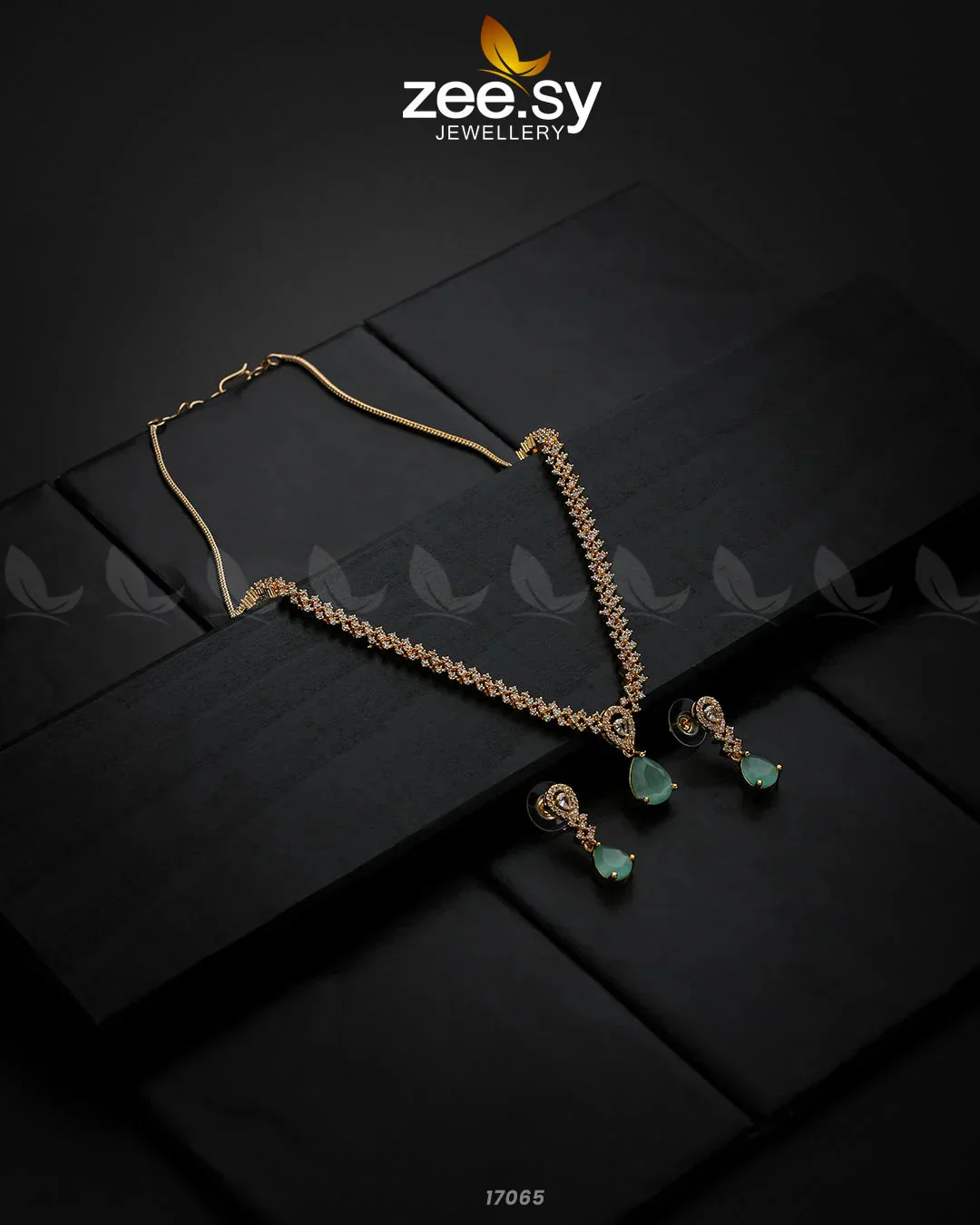 Zeesy Nargis Zircon Necklace - Image 9