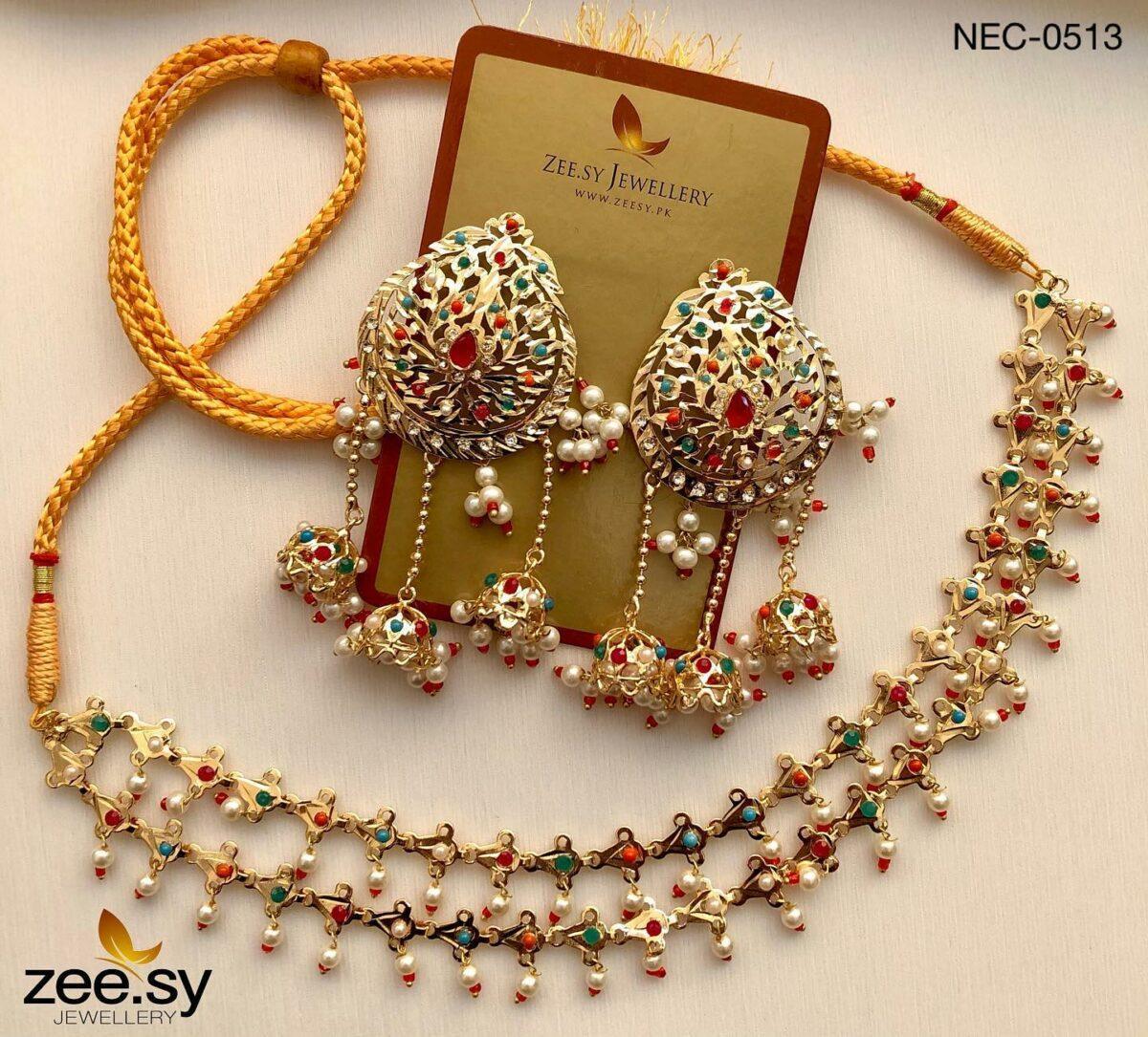 Zeesy Nauratan Necklace-0513 - Image 2
