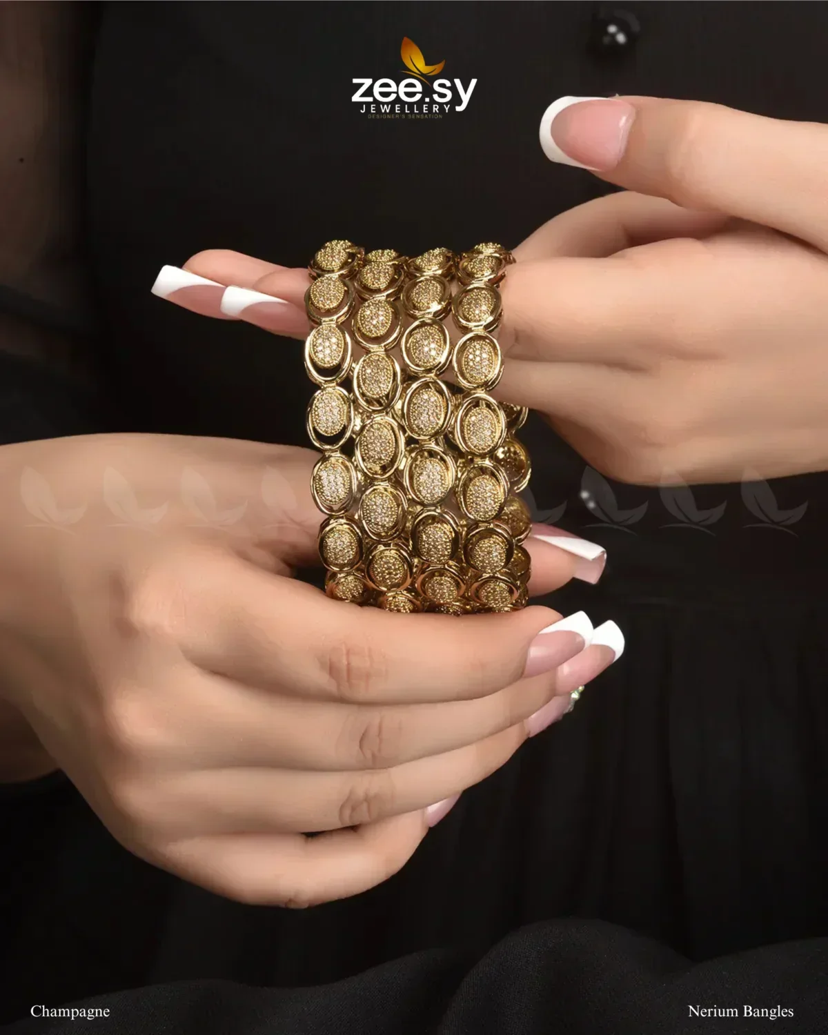 Zeesy Nerium Bangles - Image 2
