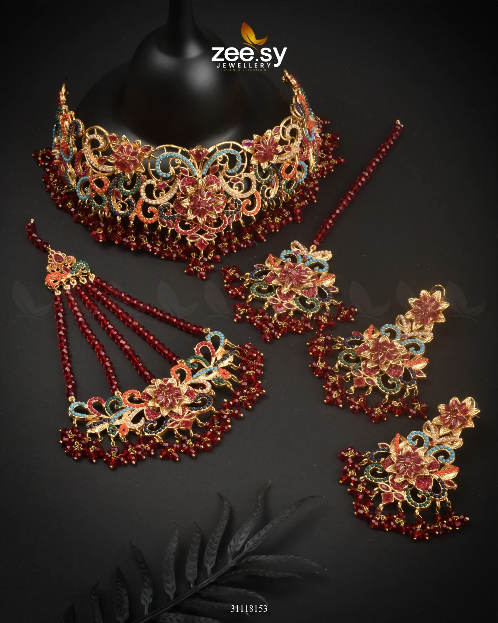 Zeesy Primrose Bridal Set - Image 4