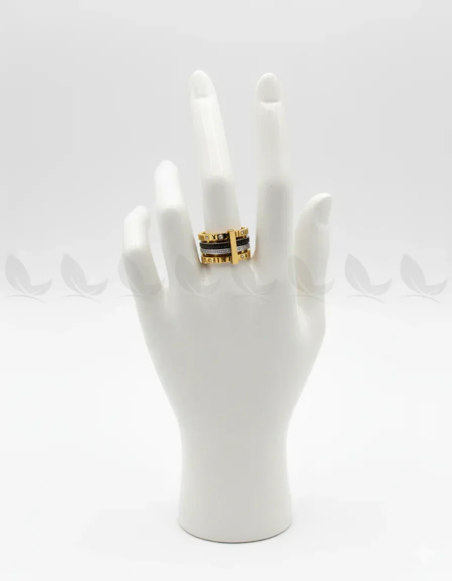 Zeesy Prism Multi Layer Band Ring - Image 4