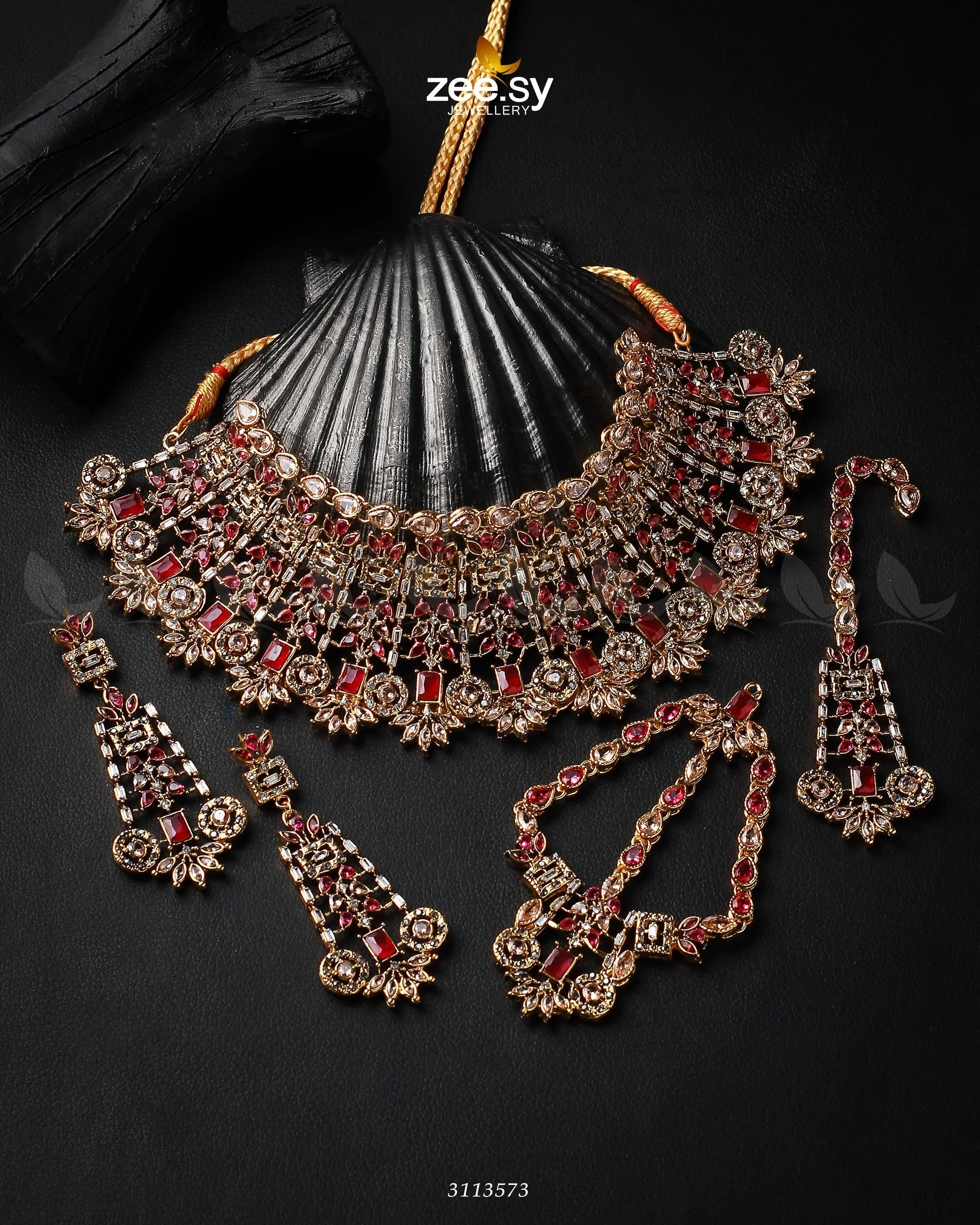 Zeesy Resham Bridal Set - Image 5