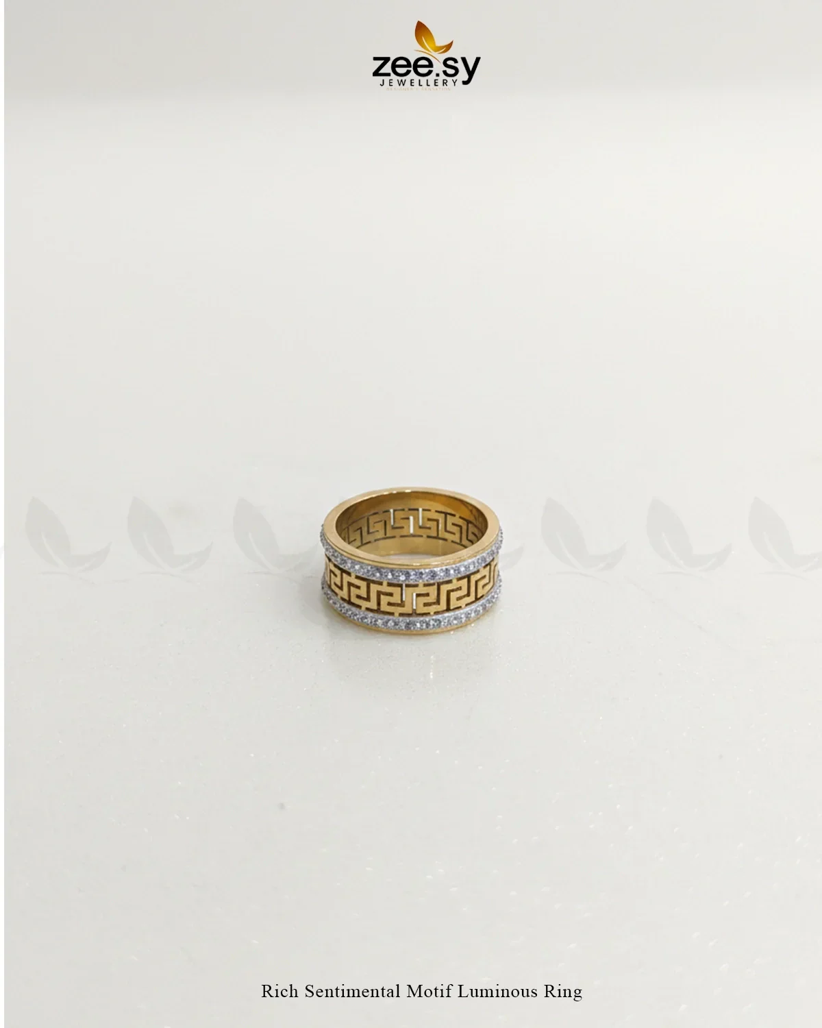 Zeesy Rich Sentimental Motif Luminous Ring - Image 2
