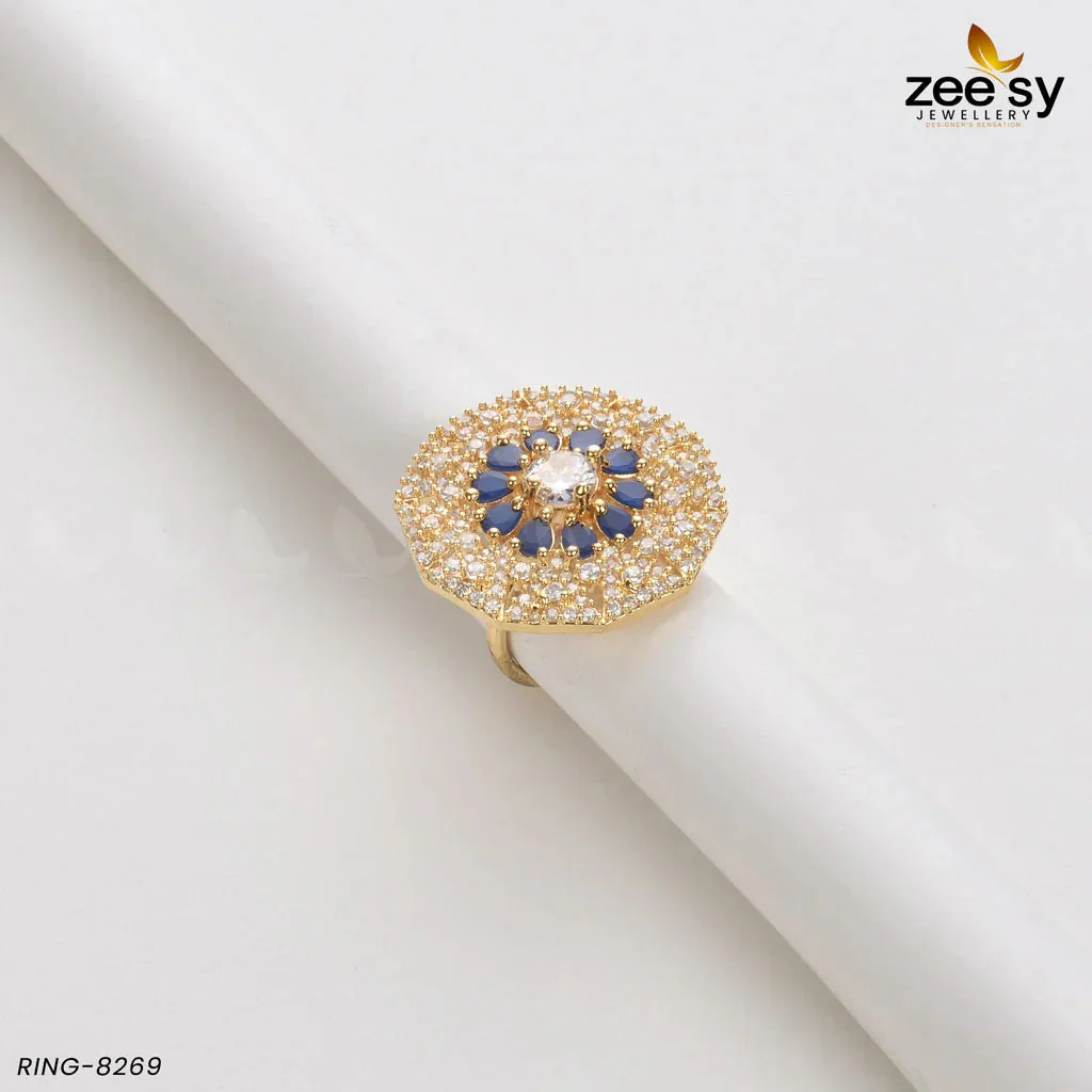 Zeesy Round Ring-8269 - Image 2