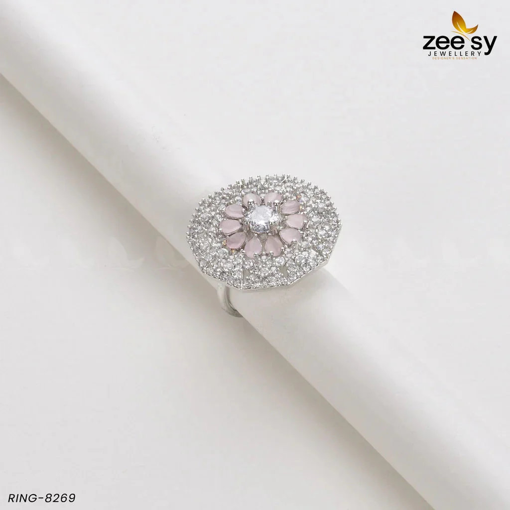Zeesy Round Ring-8269 - Image 6