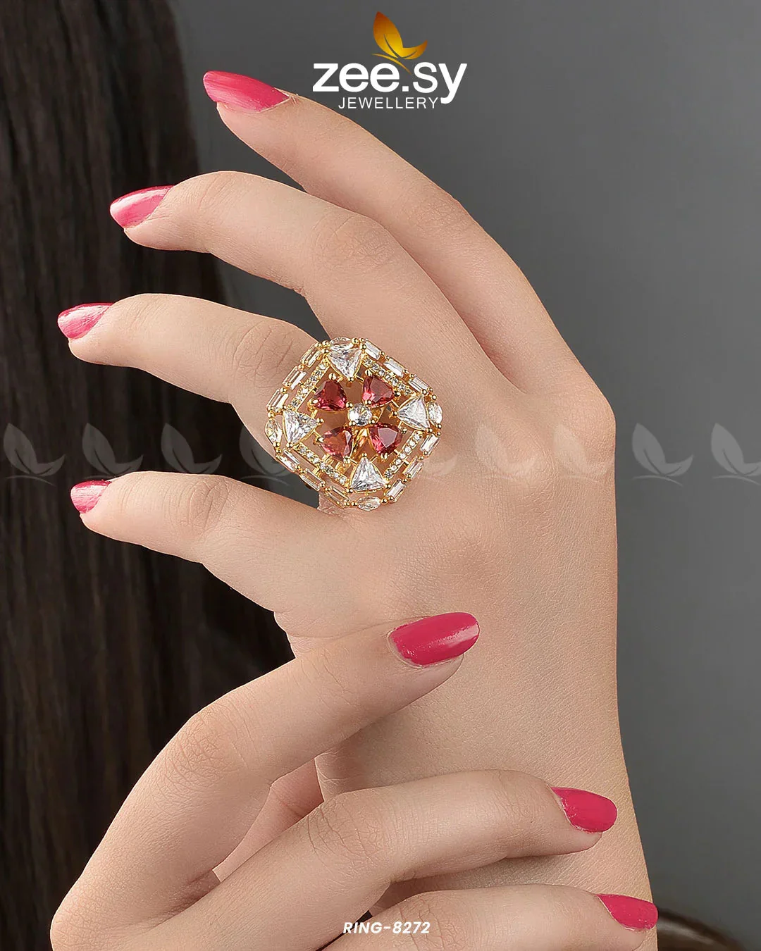 Zeesy Cubic Ring-8272 - Image 12
