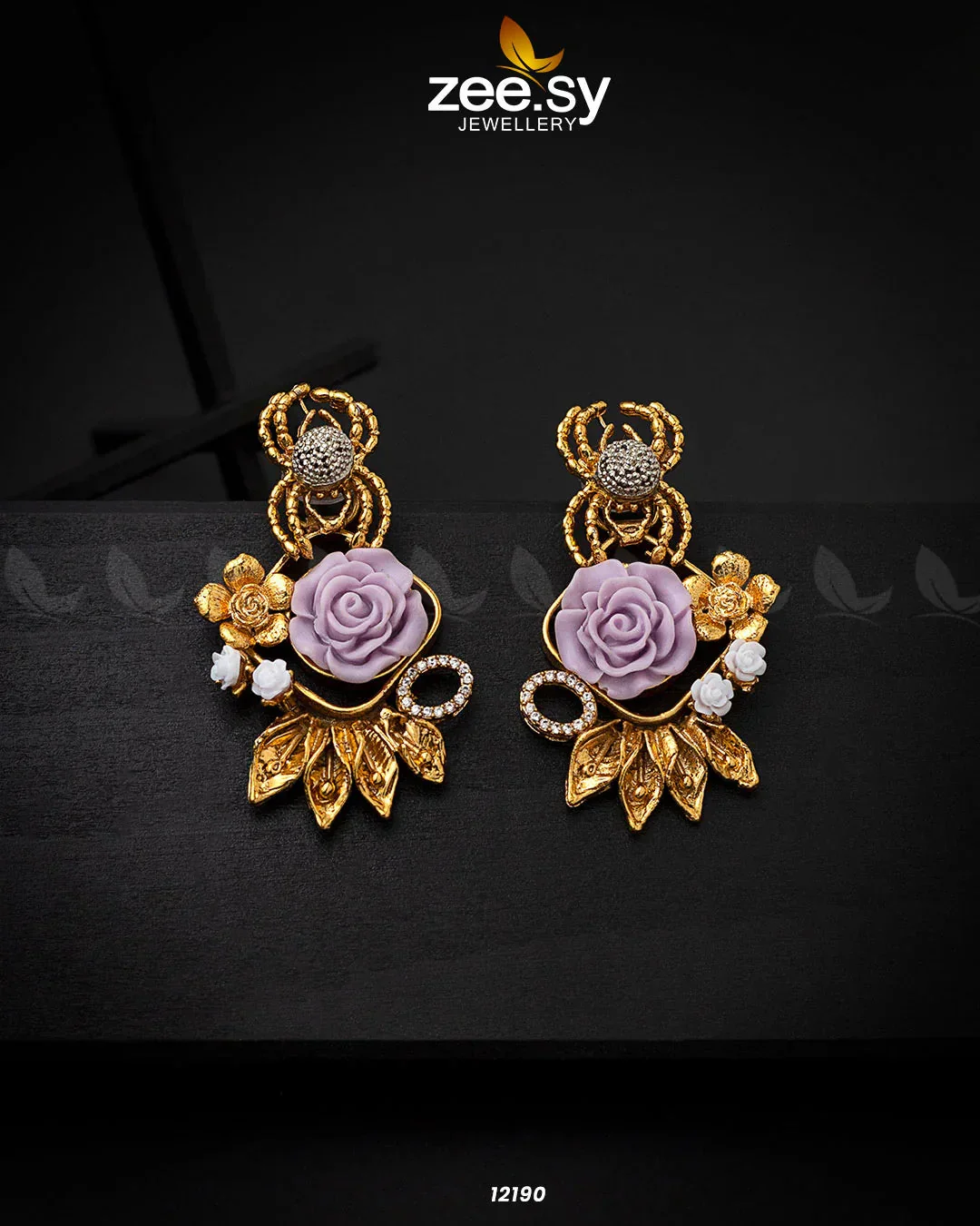 Zeesy Spider Earrings - Image 4