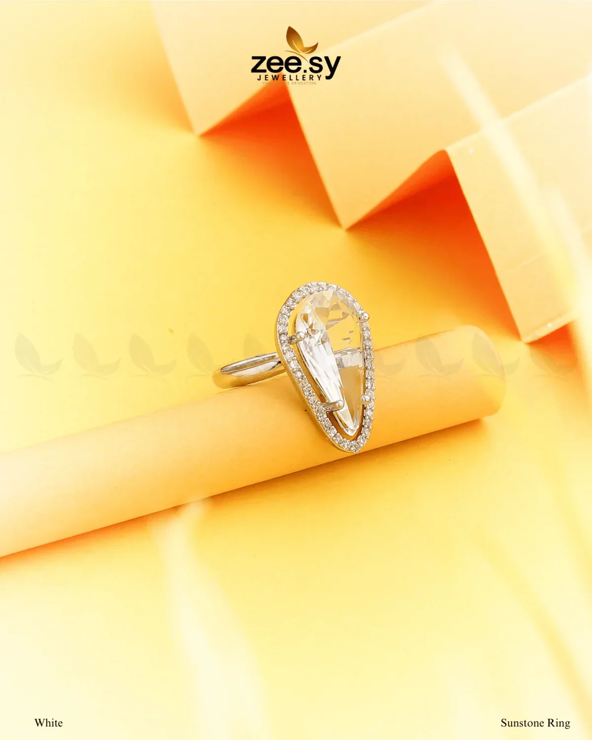 Zeesy Sunstone Ring - Image 2