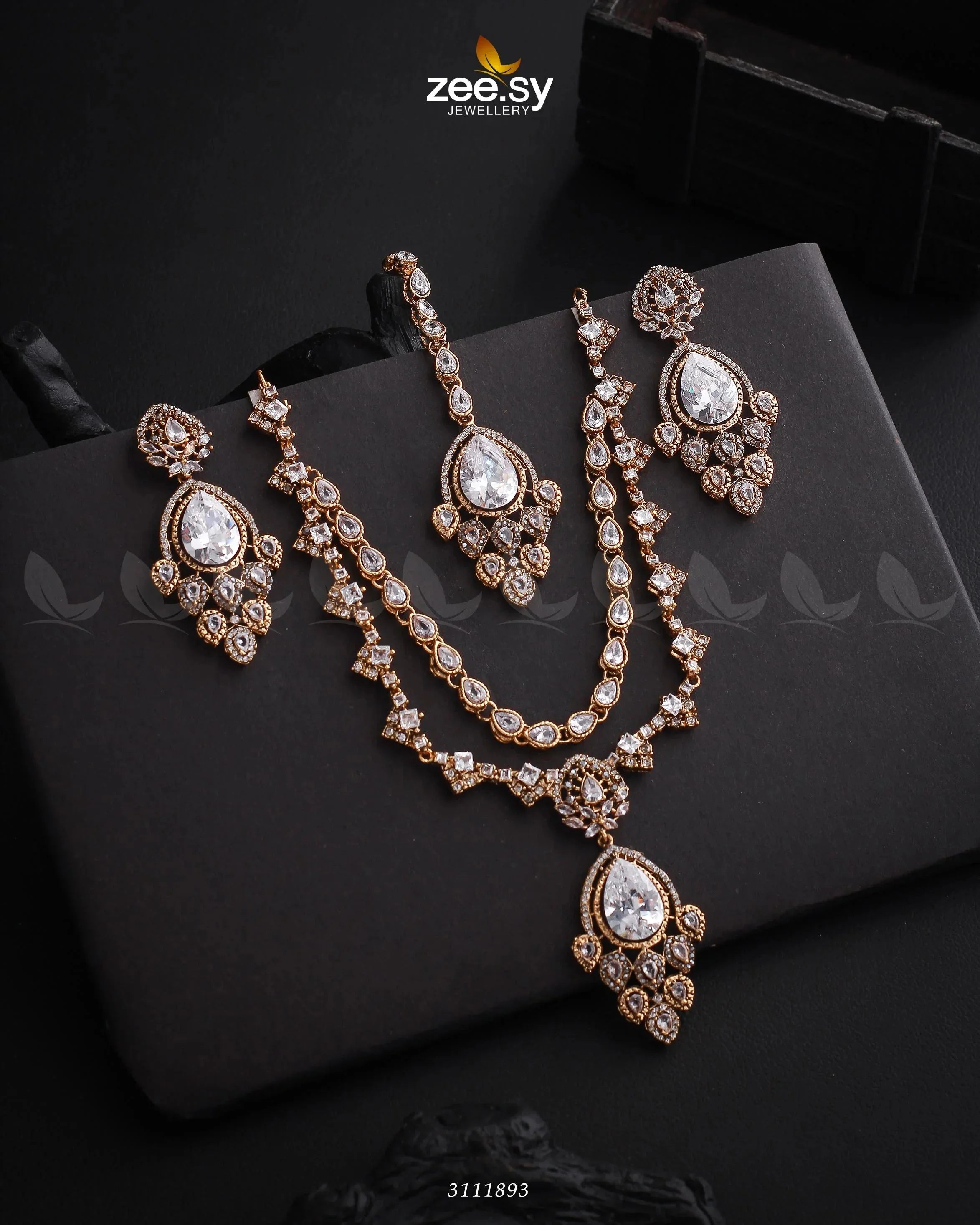 Zeesy Sushmita Necklace Set - Image 4