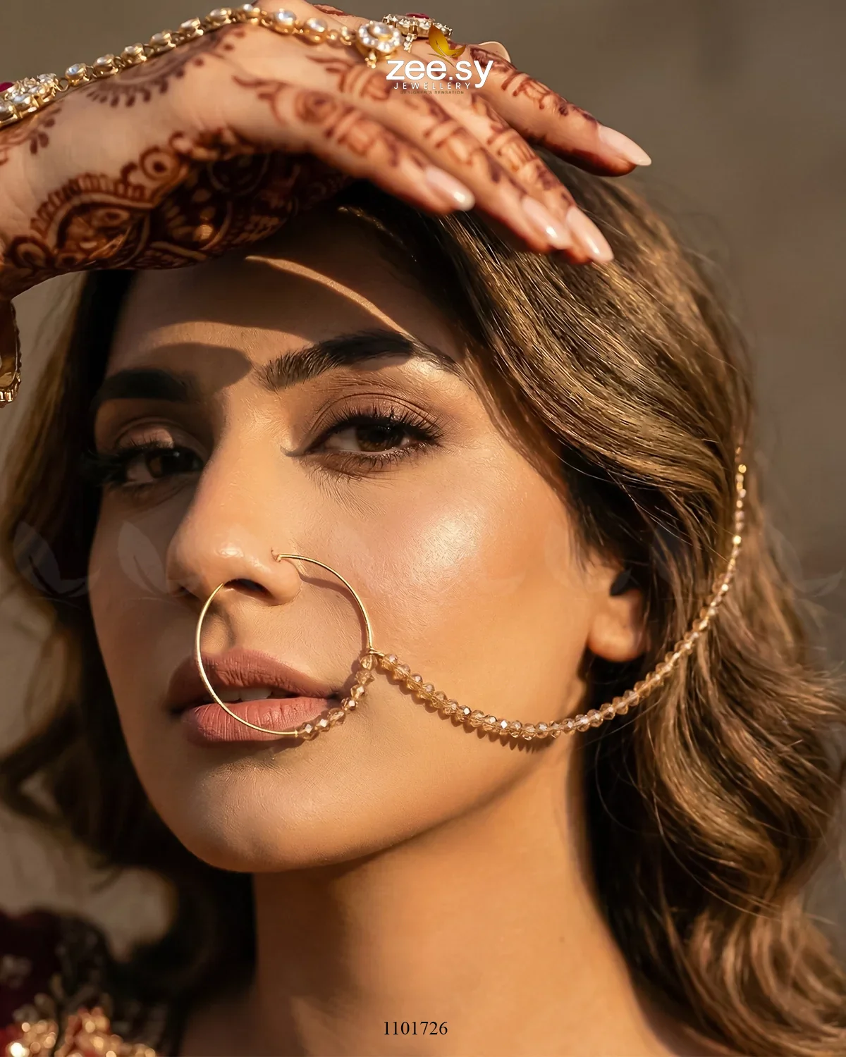 Zeesy Wedding Nose Ring-0001 - Image 3