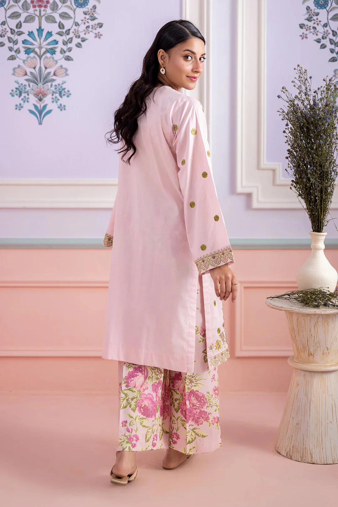 Zellbury Unstitched 2 Piece Lawn Vol-03 Suit-WUS26E21199 - Image 3