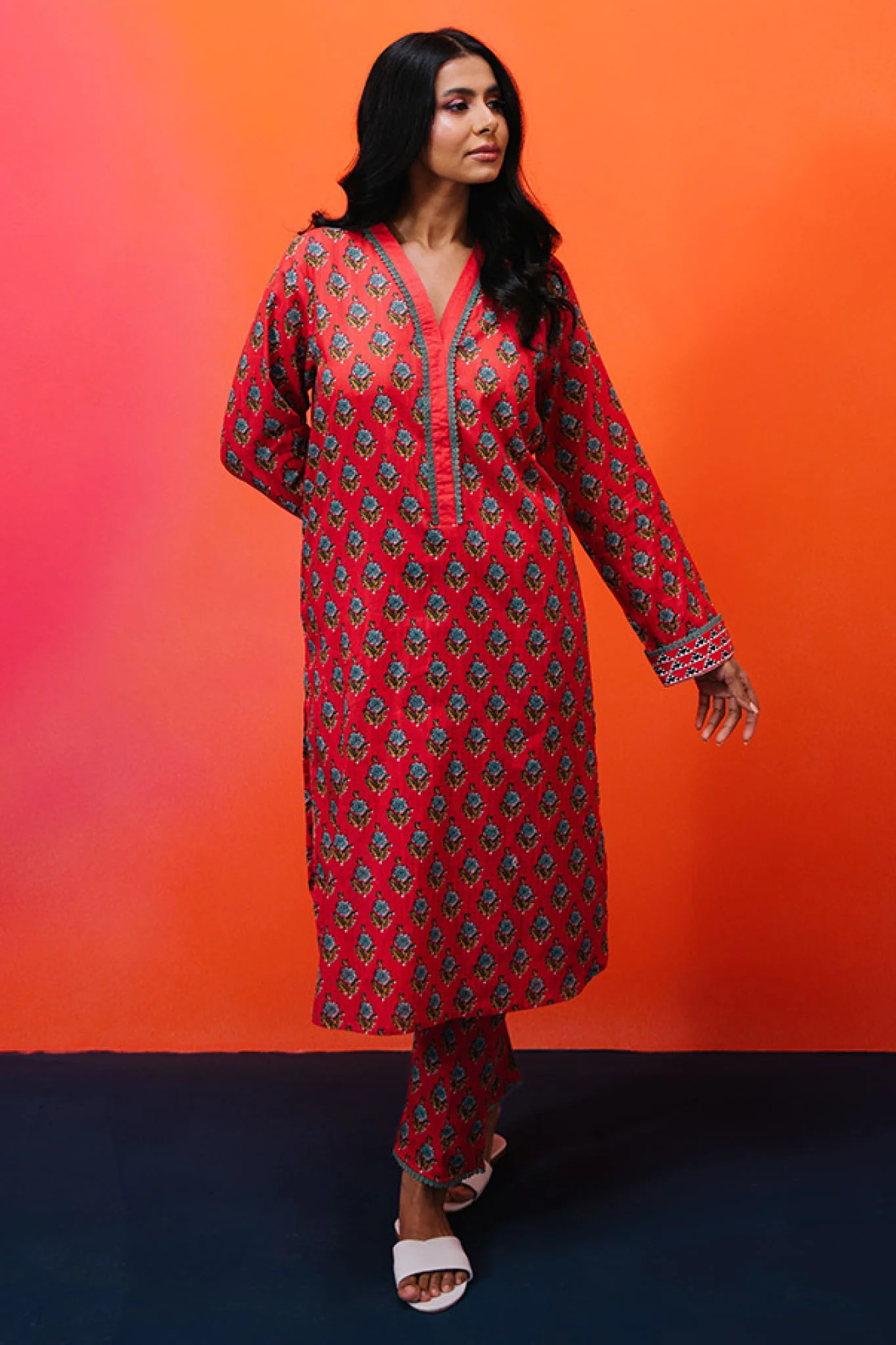 Zellbury Stitched 2 Piece Summer Lawn Suit-WPS-2082