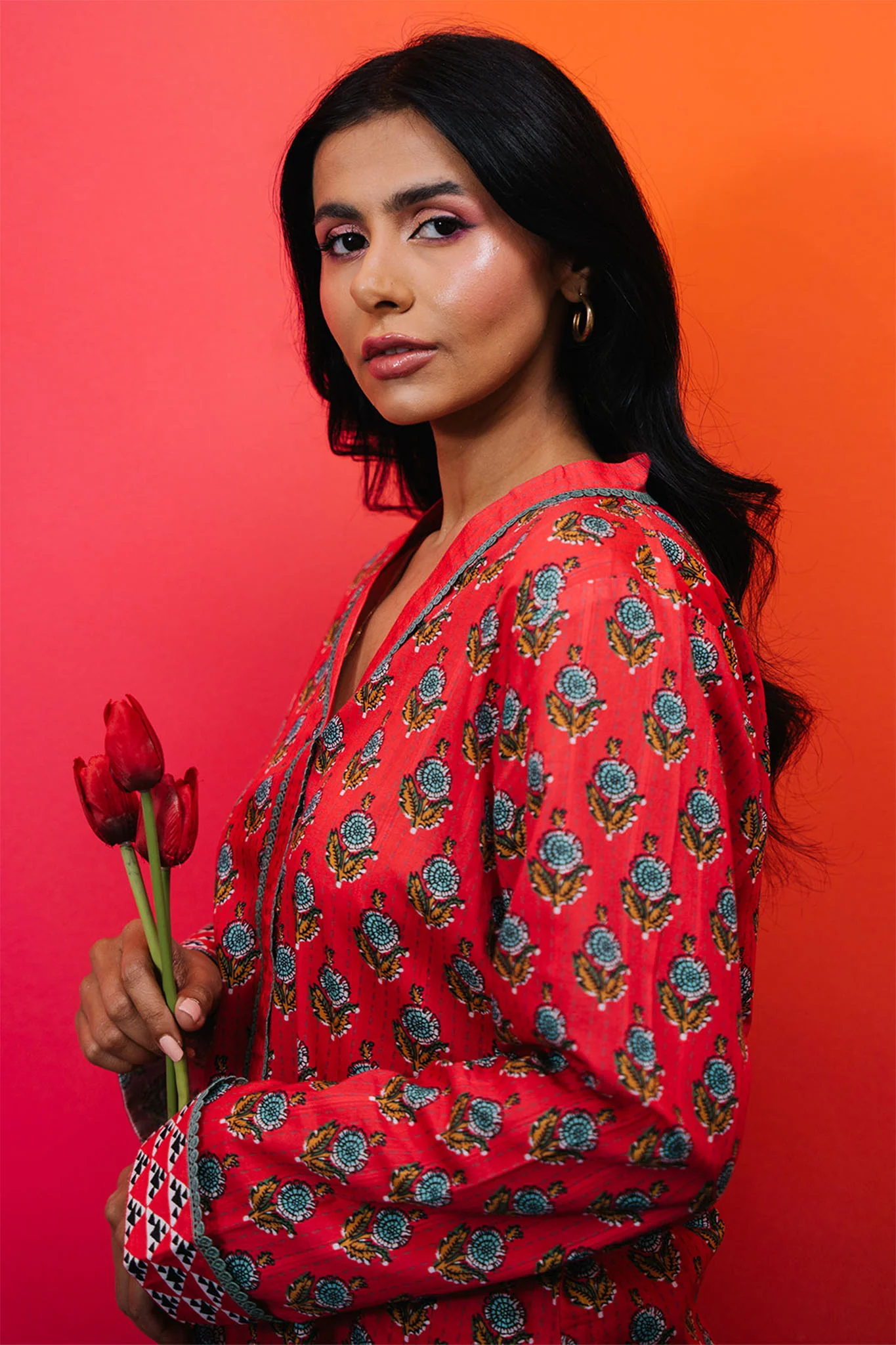 Zellbury Stitched 2 Piece Summer Lawn Suit-WPS-2082 - Image 2