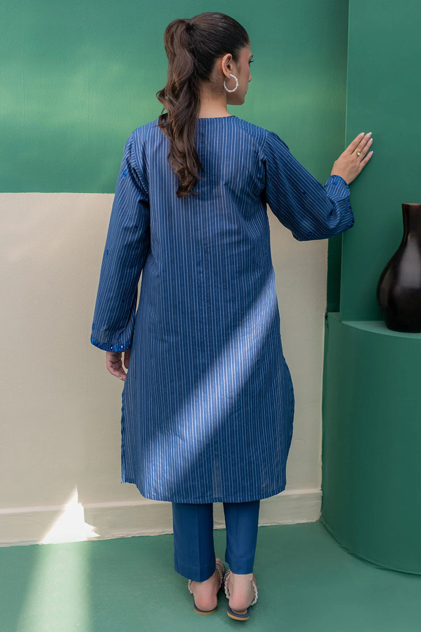 Zellbury Stitched 2 Piece Summer Lawn Suit-WPS-1932 - Image 3