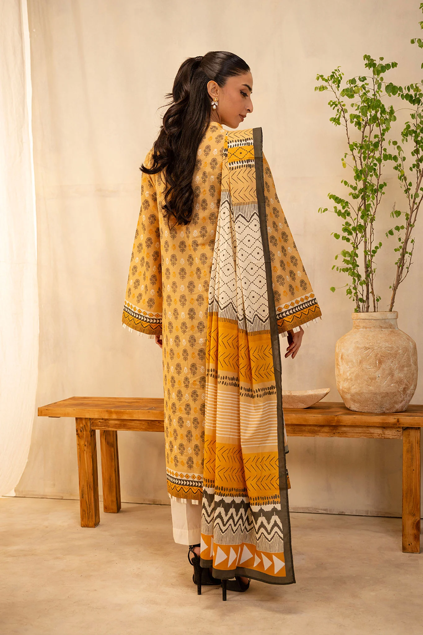 Zellbury Unstitched 2 Piece Summer Suit-WUS-0010 - Image 2