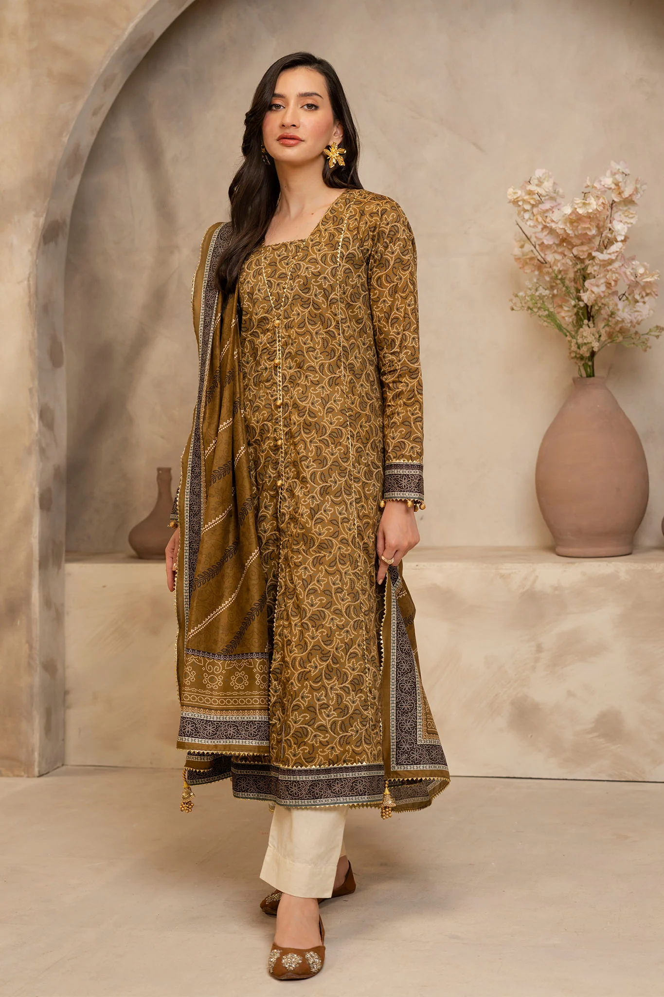 Zellbury Unstitched 2 Piece Summer Lawn Vol-02 Suit-WUS-0089