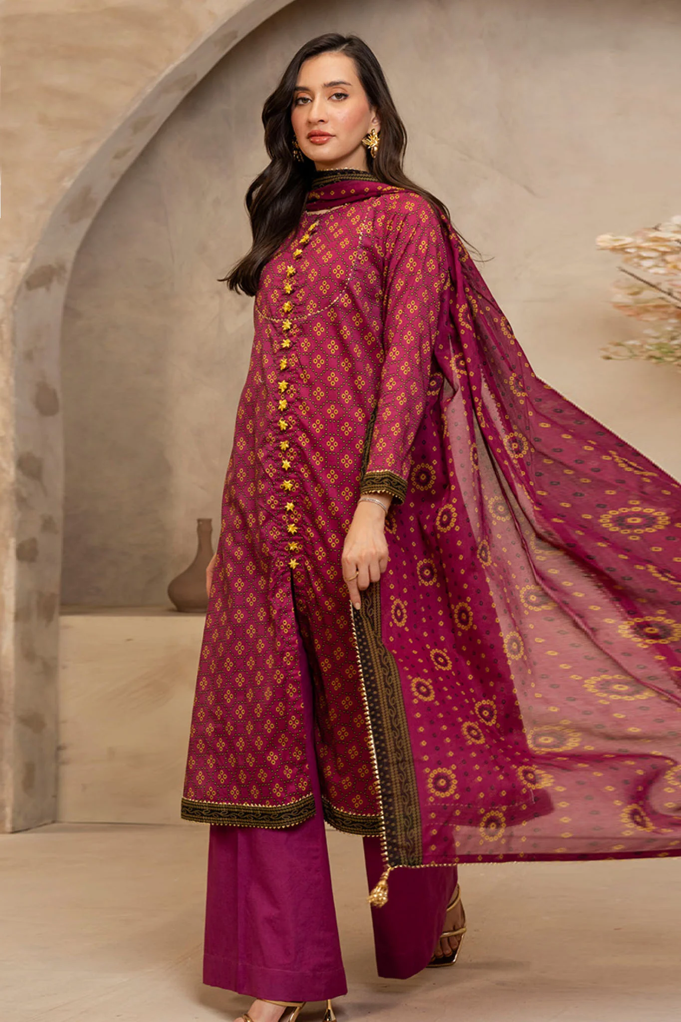 Zellbury Unstitched 3 Piece Summer Lawn Vol-03 Suit-WUS-0111