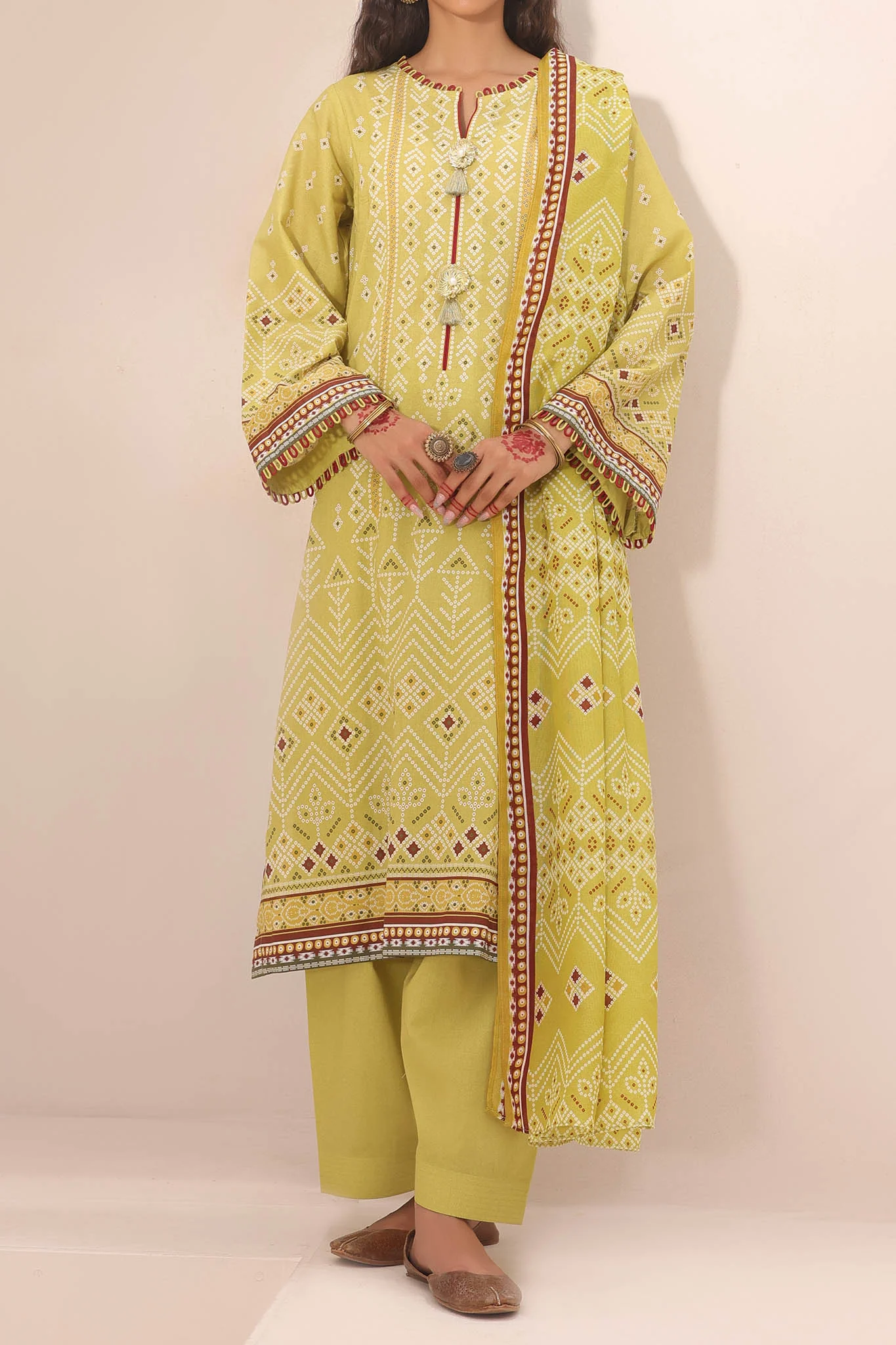 Zellbury Unstitched 3 Piece Lawn Drop-01 Vol-04 Suit-WU-195