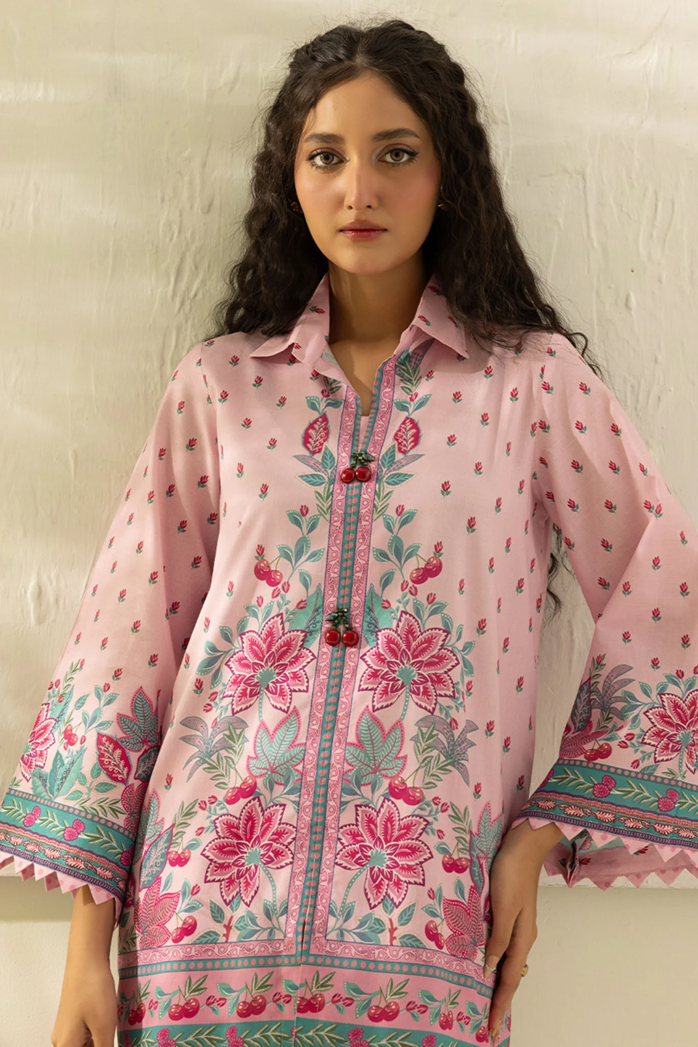 Zellbury Unstitched 2 Piece Lawn Suit-WUS-20405 - Image 2