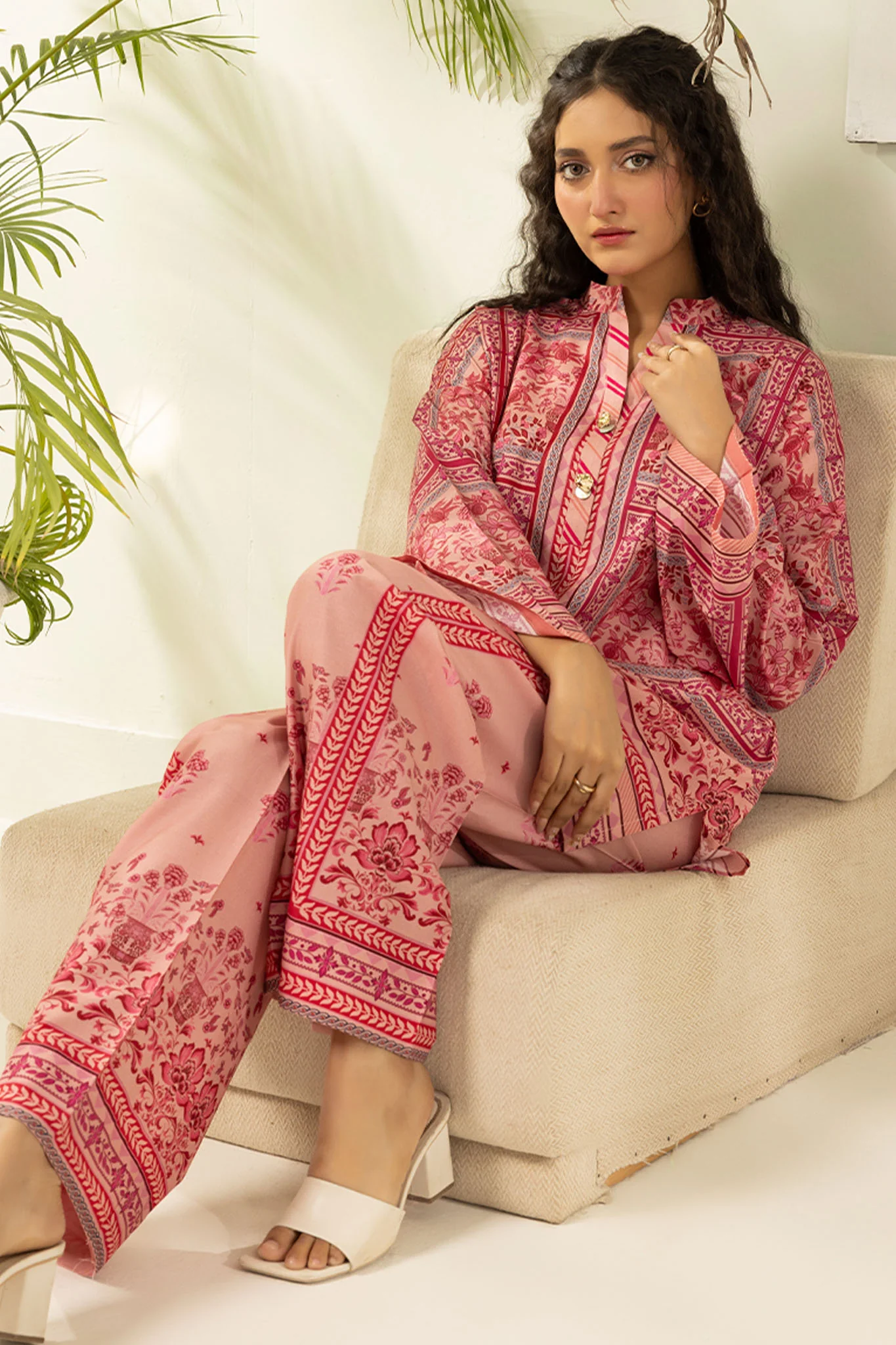 Zellbury Unstitched 2 Piece Lawn Suit-WUS-20466 - Image 3