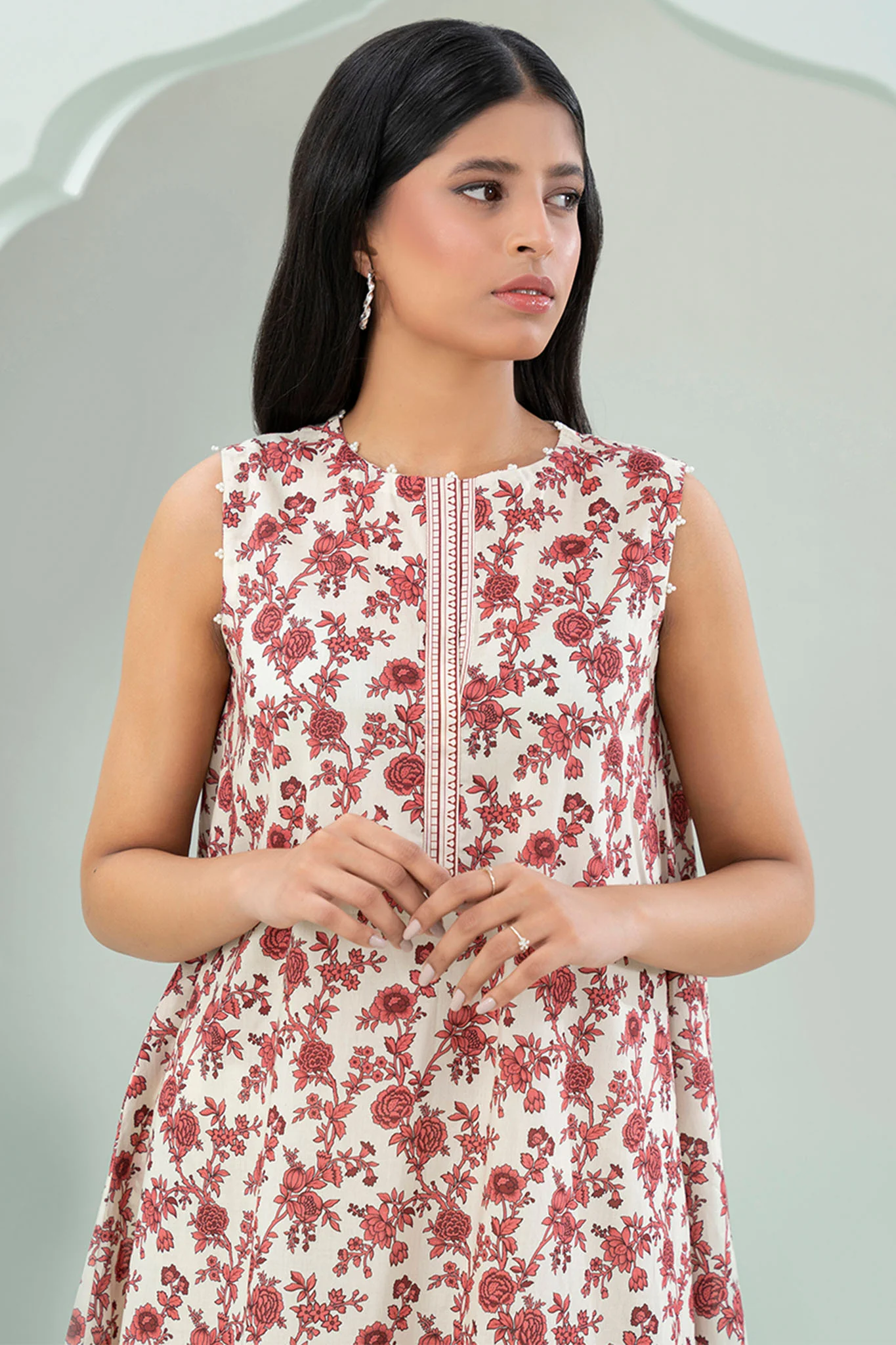 Zellbury Unstitched 2 Piece Lawn Suit-WUS-20482 - Image 2