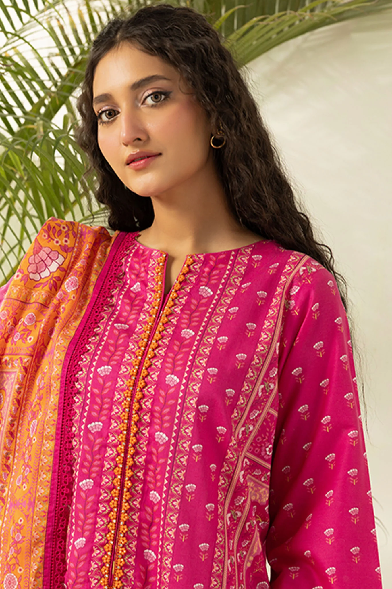 Zellbury Unstitched 3 Piece Lawn Suit-WUS-30432 - Image 3