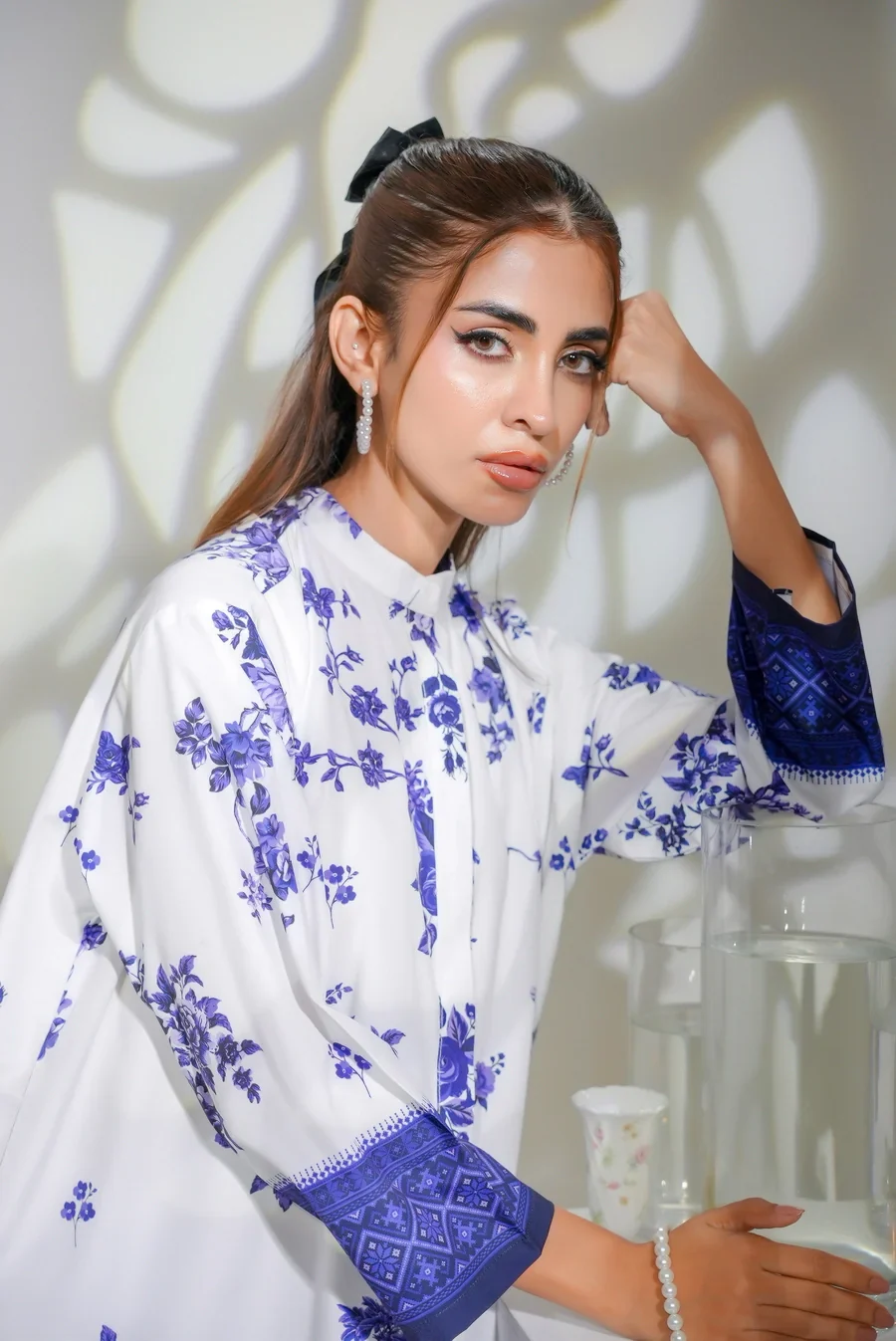 Dhaga Stitched 2 Piece Crepe Suit-Zen - Image 9