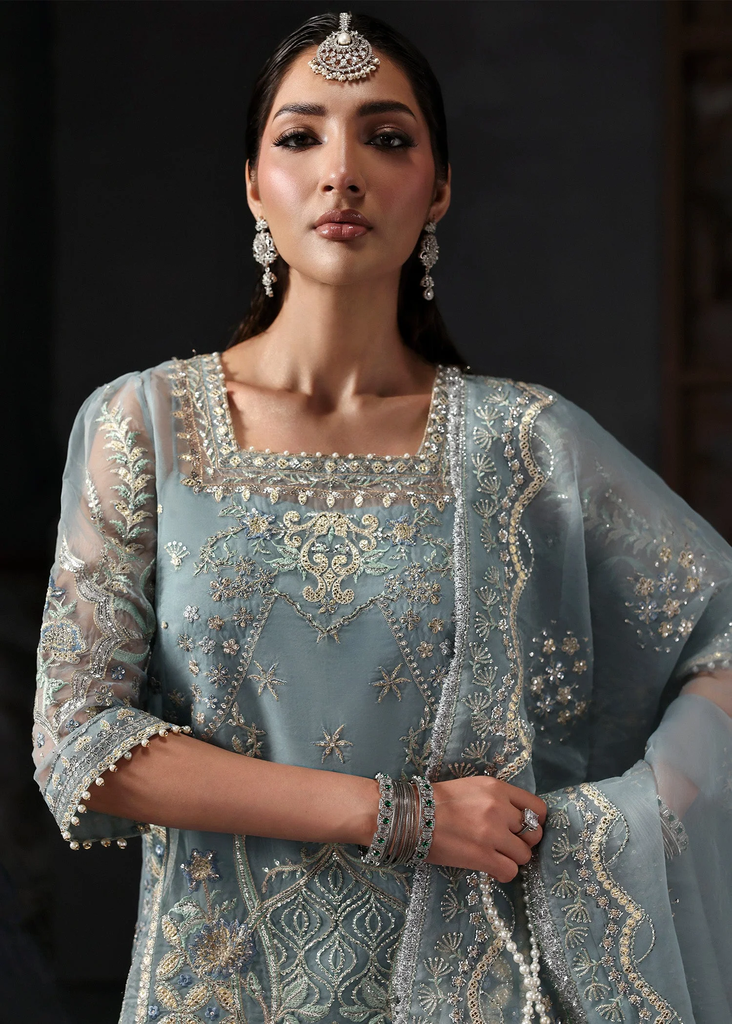 Tara By Sardinia Unstitched 3 Piece Wedding Collection-ZEPHYR - Image 2