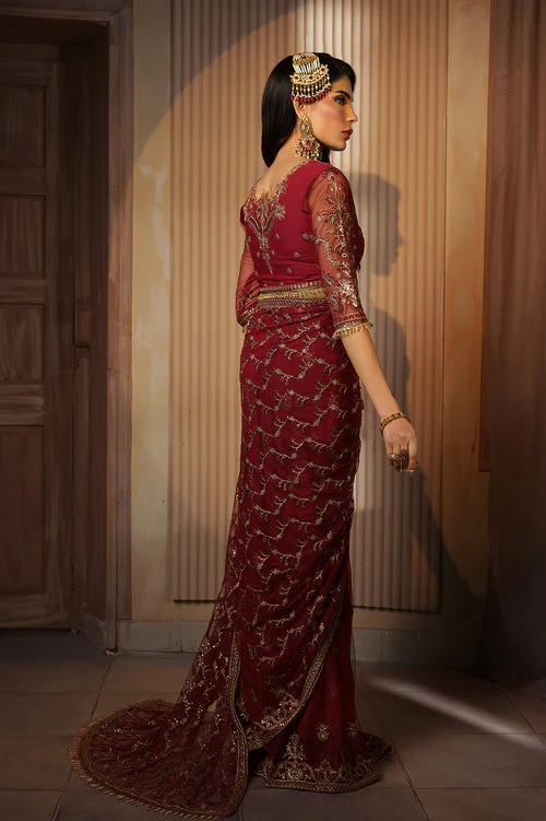 Nauroz By Zarif Unstitched 3 Piece Festive Formals Suit-ZFN 01 INAYA - Image 3