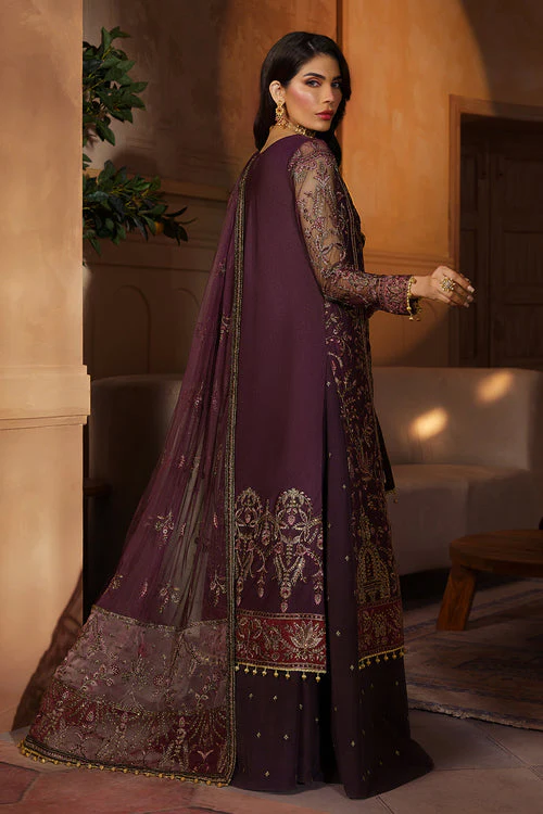 Nauroz By Zarif Unstitched 3 Piece Festive Formals Suit-ZFN 05 AARZOO - Image 4