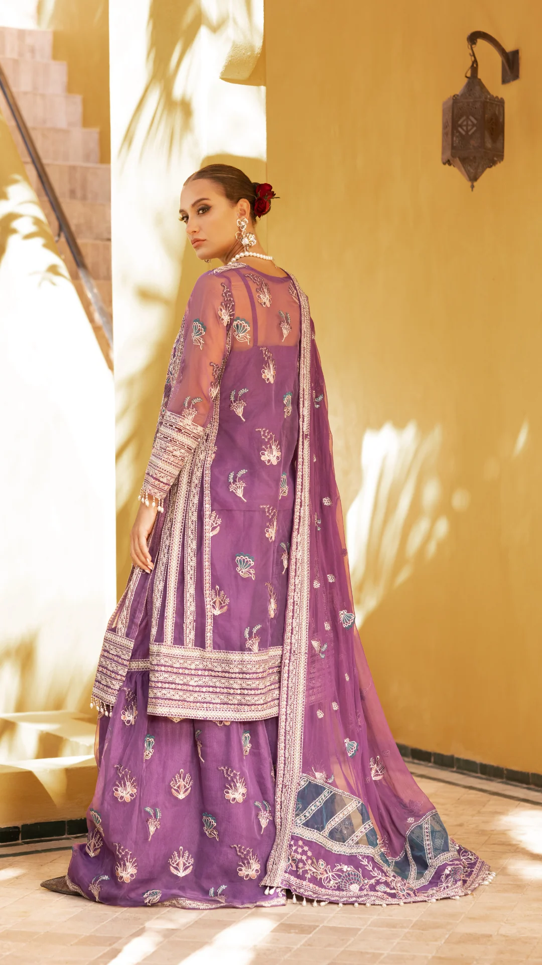 Zeenat Vol 23 By Zebtan Unstitched 3 Piece Luxury Formals Suit-ZN-02| Zeenat Vol 23 - Image 5