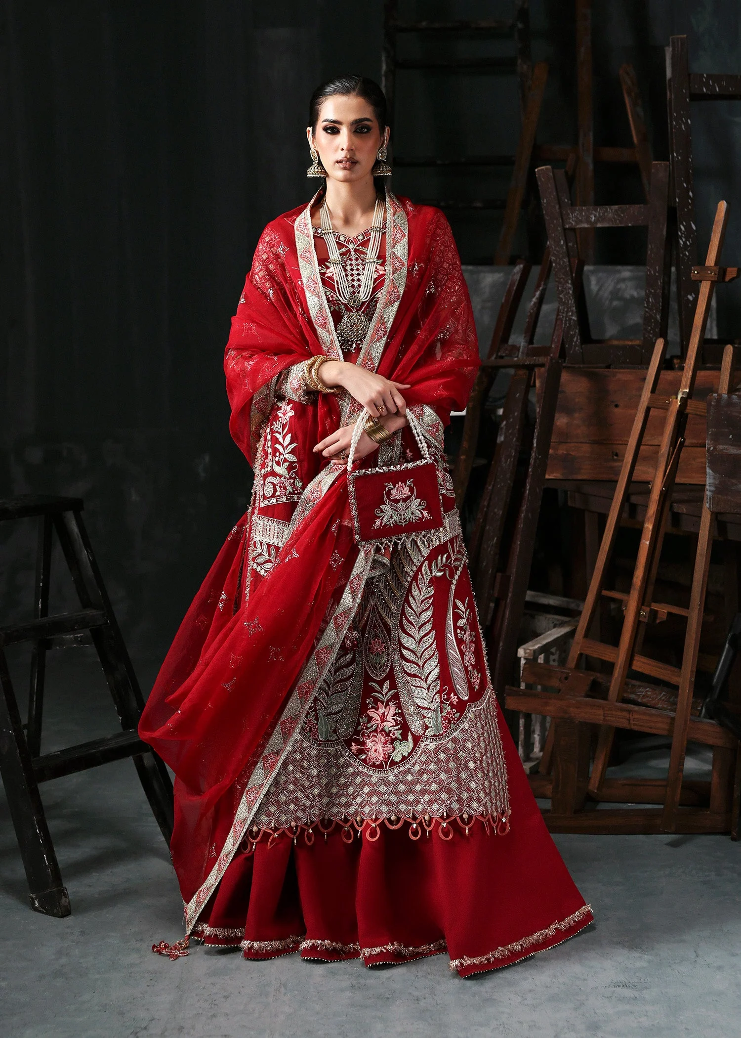 Tara By Sardinia Unstitched 3 Piece Wedding Collection-ZURI - Image 3