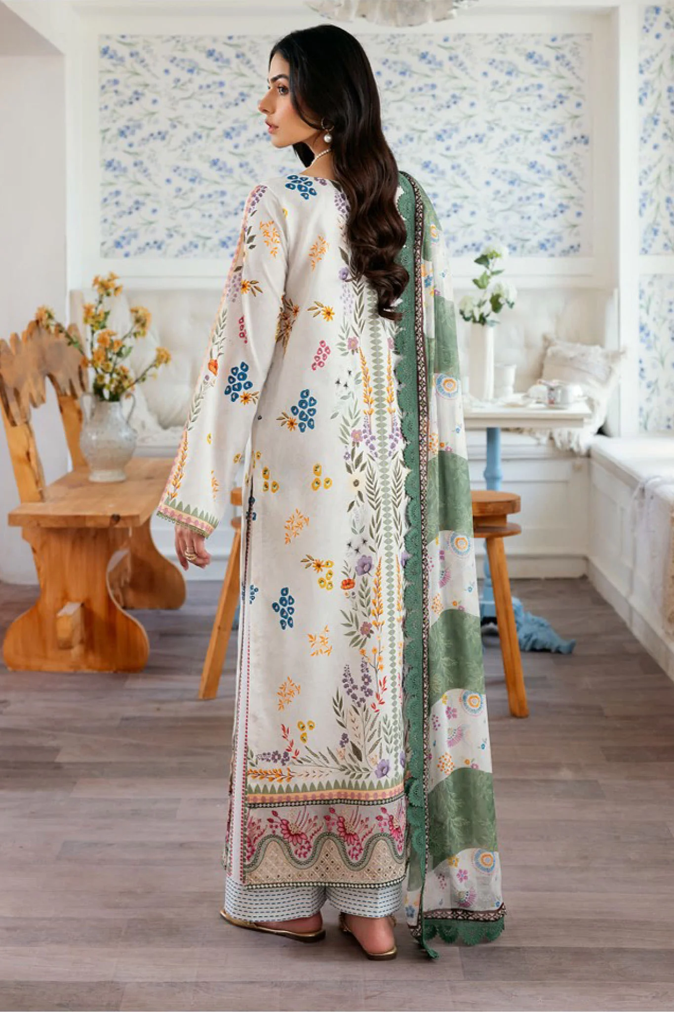 Zync By Florent Unstitched 3 Piece Daily Wear Vol-02 Suit-ZY-02-A - Image 3