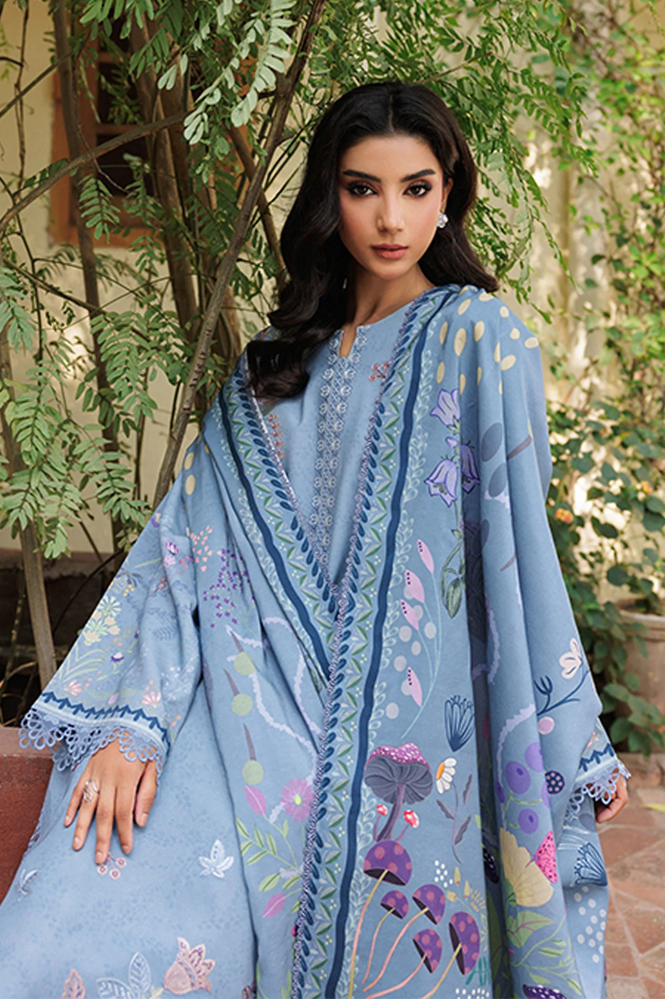 Zync Whispers By Florent Unstitched 3 Piece Winter Suit-FL-3A - Image 2